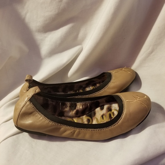 Sam Edelman Cayla ballet flats 8.5 M tan leather - Picture 7 of 8